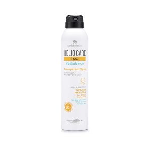 heliocare 360º pediatrics transparent spray spf50+ 200ml