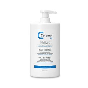 CERAMOL Aceite limpiador facial y corporal 400mL